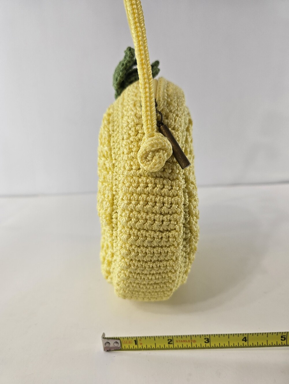 The Sak Kenna Pineapple Crossbody Long Shoulder Knit Bag Summer NWT Kitsch Purse - Picture 8 of 13
